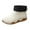 Beige, variant on Women Rain Boots Ankle Rain Boots Waterproof Non- Casual Shoes Short Rain Boots Wide Calf For Gardening Outdoor Work And Everyday Wear Rain Boots
