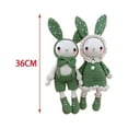 thumbnail image 3 of serony Crochet Kit for Beginner Cute Rabbits Includes Yarn Hook Accessories Green, 3 of 9