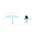 thumbnail image 3 of Summer Savings Clearance! Portable Windproof Travel Umbrella, LED Flashlight Handle with Reflective Tape, Compact Aluminum Alloy Umbrella for Rainy Days, 3 of 6