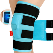 Comfytemp Large Ice Pack for Knee Pain Relief, Reusable Cold Therapy Knee Wrap for Injuries, Swelling