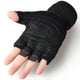 thumbnail image 3 of Guantes Deportivos De Medio Dedo, Azul Claro, Antideslizantes, Resistentes Al Desgaste, Protectores De Muñeca Duraderos, Guantes Deportivos De Nailon Para Motocicleta Para ANGGREK Otros, 3 of 8