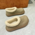 thumbnail image 6 of Roncen Women's Fashion Casual Winter Cotton Shoes - Plush Fleece-Lined Indoor/Outdoor Slip-Ons with Round Toe, Thick Sole and Full Coverage Design for Home & Outdoor Use, 6 of 7