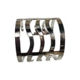 thumbnail image 4 of Anillo de servilleta creativo de acero inoxidable con hebilla de toalla de seda de metal de varios estilos de estilo italiano para hotel de comida occidental, 4 of 5