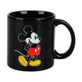 thumbnail image 1 of Disney Mickey Mouse Ears 16 Oz Black Heat Reactive Ceramic Mug, 1 of 7