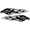 thumbnail image 2 of Walbest 2Pcs Eagle Eye Universal Auto Car Styling Sticker Vehicle Body Window Decals Decoration, 2 of 6