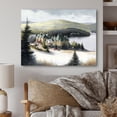thumbnail image 2 of Designart Mont Tremblant Winter Season V Canvas Wall Art, 2 of 5