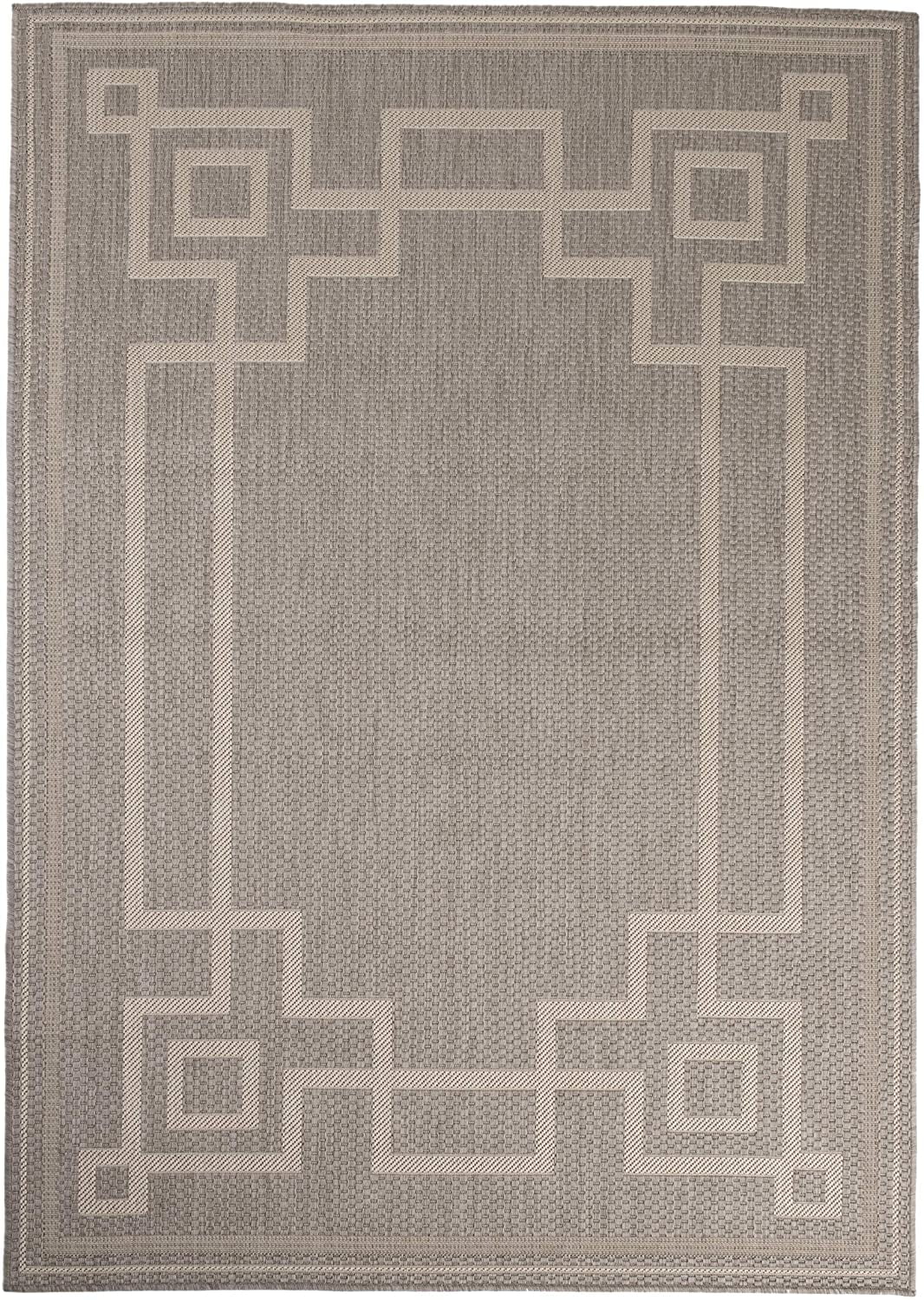 Furnish My Place Outdoor Collection Oriental Area Rug - 5 ft. 3 in. x 7 ...