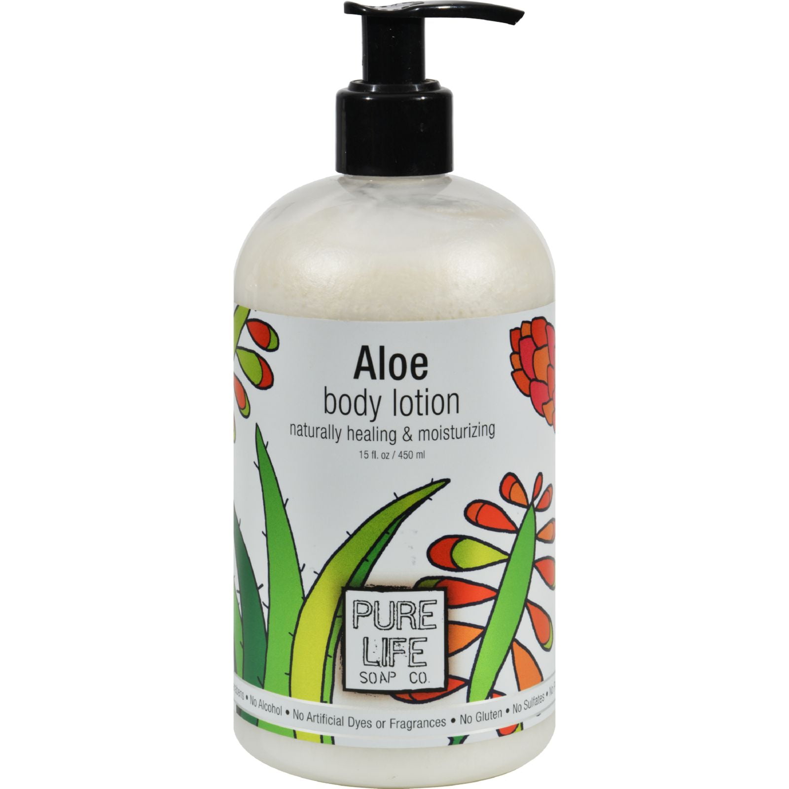 Pure Life Soap Aloe Body Lotion 14.9 oz
