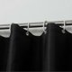 thumbnail image 3 of unique Bathroom Solid Color Shower Curtain Set Bath Partition Curtain No Drilling*black, 3 of 5