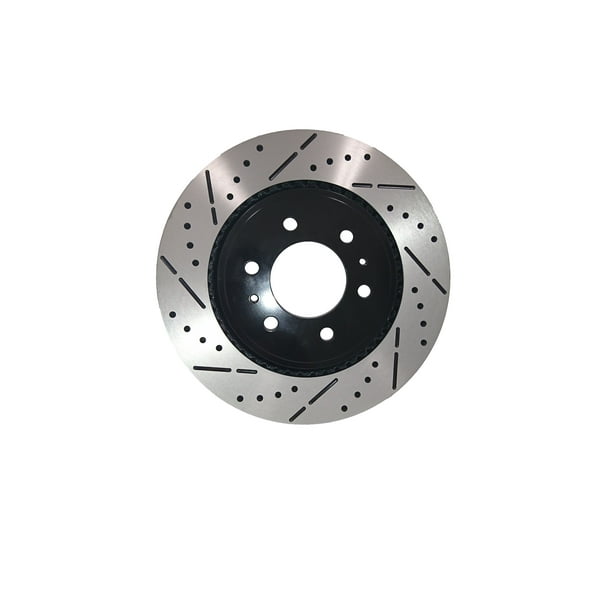 [Rotors de Frein Forés et à Fentes de Qualité Supérieure avant Plaquettes en Céramique Adaptées 09-16 Chevrolet Traverse