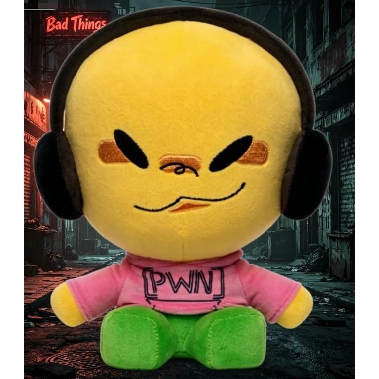 9.8In Andrew Plush Toy Game Bad Things PWN Stuffed Doll - Walmart.com