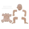thumbnail image 1 of Kit de muñeco realista sin pintar de imitación de 20 pulgadas, conjunto de piezas de molde para muñeca bebé DIY sin terminar, 1 of 5