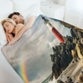 thumbnail image 6 of Ocean Lighthouse Soft Cozy Warm, Lightweight And Plush Flannel Throw Blankets - Perfect for Couch, Bed, Travel, 6 of 8