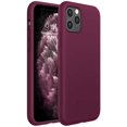 thumbnail image 1 of IBAOLEA Liquid Silicone Case Compatible with iPhone 11 Pro Max 6.5 inch(2019), Gel Rubber Full Body Protection Shockproof Cover Case Drop Protection Case ( ) Wine Red, 1 of 6
