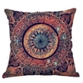 thumbnail image 4 of Decoración del hogar Throw Pillow Case Colorful Abstract Mandala 18X18 Inch Funda de almohada cuadrada Funda de cojín Impreso en un lado BANYUO Electrónica, 4 of 4
