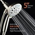 thumbnail image 6 of Magneton High-Pressure 8-mode Handheld Shower Head with Magnetic Guidance Docking System, 6 of 8