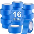 thumbnail image 1 of Cinta adhesiva para pintores NEOACT, 16 rollos de 5 cm de ancho, azul, 880 yardas en total, 1 of 7