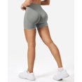 thumbnail image 5 of Women Workout Impact Shorts Scrunch Butt Lifting Gym Seamless Booty Biker Shorts, 5 of 6