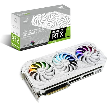 ASUS ROG STRIX NVIDIA GeForce RTX 3090 White OC Edition
