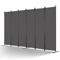 KFFKFF 6 Panel Room Dividers, 122*71 inch Foldable Privacy Screen,  Oxford Cloth Panels With Sturdy Frame for Workspace, Bedroom, Study Room