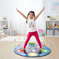 thumbnail image 2 of KeKeSpace Tapis de Danse pour Enfants, Tapis de Jeu Électronique Autonome avec Lumières LED, 5 Chansons et Modes de Jeu pour les 3 Ans et Plus, 2 of 8