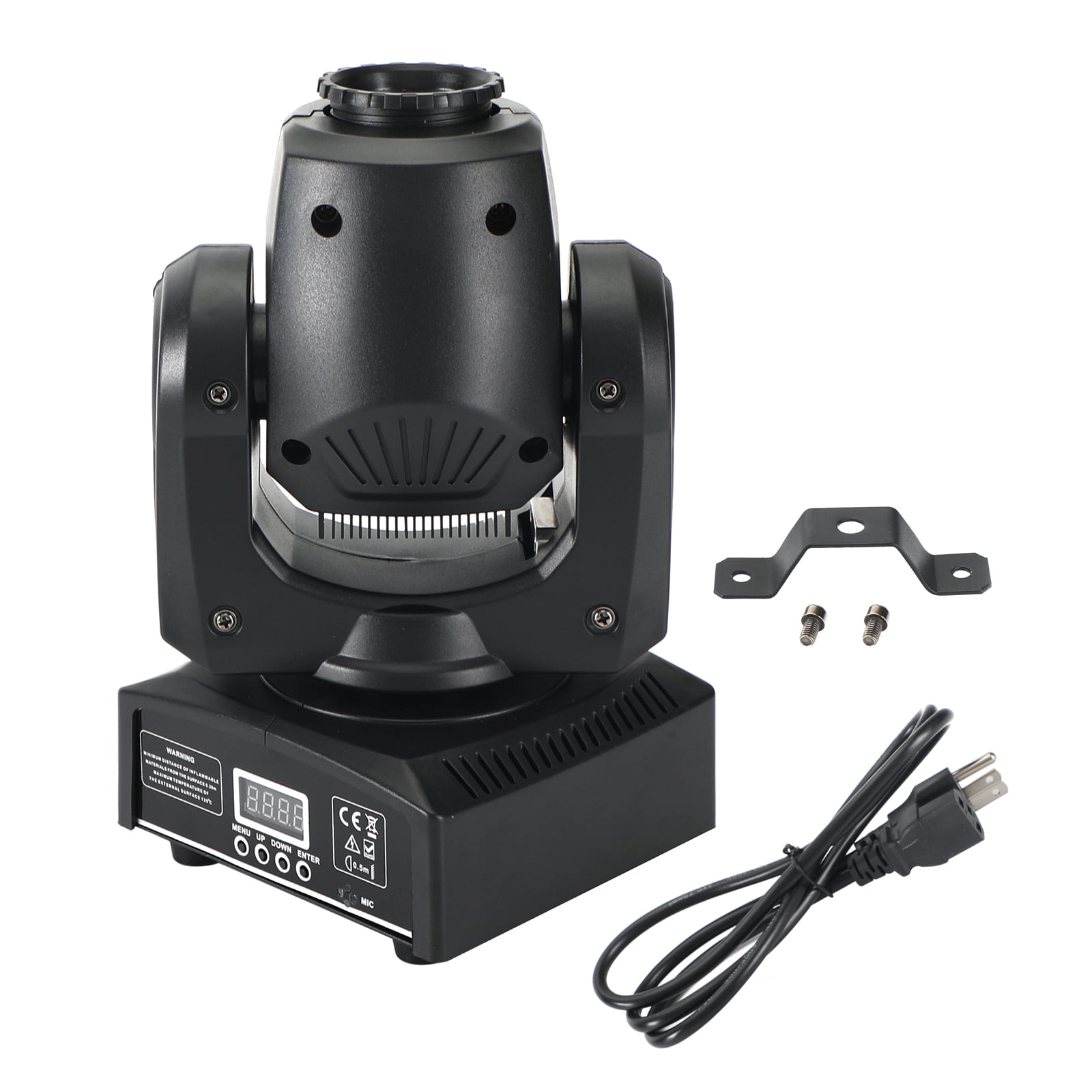 VIPQV LED Moving Head Light Stage Lights with Remote Control 8 Gobo 8 Colors Spotlight by DMX512 Controlled 11 Channel with Sound Activated for Party DJ Bar