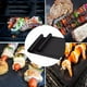 thumbnail image 2 of Juego de 2 alfombrillas para barbacoa de alta temperatura, antideslizantes y resistentes al aceite, para asar carne, pescado, verduras y mariscos, con forro protector reutilizable., 2 of 9
