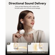 Baseus Open Ear Earbuds, 5g Clip-On Headphones, 40H Playtime,SuperBass 2.0, 4-Mic AI Clear Calls, IP67, Hi-Res LDAC & HiFi4 Acoustic Sound, Bluetooth 6.0, MC1 Pro