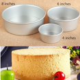 thumbnail image 4 of ShenMo Round Cake Dish - Professional Cake Dish for Wedding and Party (Size: 6"), 4 of 5