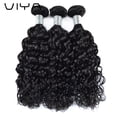 thumbnail image 6 of VIYA Water Wave Bundles Wet And Wavy Human Hair Curly Weave for Women Natural Black 18 Inch, 6 of 7