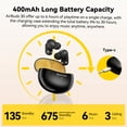 thumbnail image 5 of Blackview AirBuds 30 True Wireless Earbuds - Active Noise Cancellation,Crystal Clear Sound,Real-Time Translation,IPX7 Waterproof,Bluetooth 5.3,Up to 50H Playtime, 5 of 11