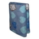 thumbnail image 1 of Manta de franela supersuave, cojín y colchoneta para dormir Forma de corazón azul, 1 of 5