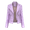 Pink, variant on Scyoekwg Leather Jacket for Womens Coat Long Sleeve Lapel Solid Color Overcoat Casual Lapel Motor Jacket Coat Zip Biker Short Punk Cropped Tops Purple XXL
