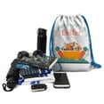 thumbnail image 3 of Easter Drawstring Backpack for Egg Hunt, 13.5" X 16.5" Waterproof Treat Bag, [Easter Theme] Print, 3 of 5