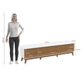 thumbnail image 4 of Mueble TV 85" 3 Puertas 218cm Blanco/Canela Kappesberg, 4 of 10