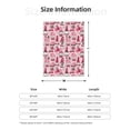 thumbnail image 5 of Sikiie Garden Gnomes Cozy Flannel Fleece Throw Blanket: Lightweight & Thick for All Seasons - Perfect for Women, Men, & Kids"50"x40", 5 of 6