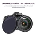 thumbnail image 2 of MasteelfCA Filtre Réglable de Densité Neutre Variable ND32 55mm pour Objectif de Caméra, 2 of 7