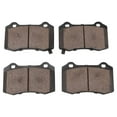 thumbnail image 6 of TRQ Rear Ceramic Brake Pads Fits 2010-2016 Hyundai Genesis Coupe 2012-16 Tesla S BFA27042, 6 of 6