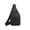 Black, variant on Small Sling Bag for Women Men Crossbody Bag Men's Watertight Material Chest Bag Multifunctional Sports Outdoor Leisure Shoulder Backpack Messenger Bag