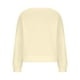 thumbnail image 5 of Tops para mujer, camisas, blusas, elegantes, informales, camisas de manga larga, estampado de moda, cuello redondo, camiseta suelta, blusa de otoño, jersey Odeerbi ODB-5, 5 of 8