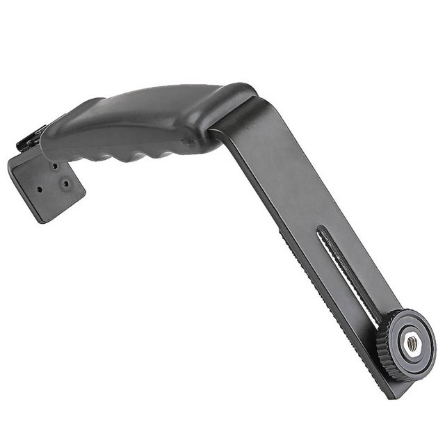 Soporte en forma de L Soporte de agarre de mano con conector de tornillo de 1/4 Zulema Soporte de mano con soporte en L
