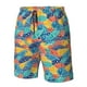 thumbnail image 4 of Fotbe Colorful Fish 1 Trajes de Baño Estampados para Hombre, Shorts de Verano de Secado Rápido, Ropa de Playa, Bañadores-Medium, 4 of 6