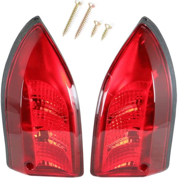 EPOTOOR 12V 3 Wires Golf Cart LED Taillight 102528901 102529001 Replacement for Club Car Precedent 2004-Up