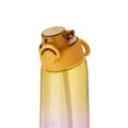 thumbnail image 2 of Agua 900 ML Botella deportiva para gimnasio Botella deportiva Botella deportiva sin BPA Amarillo, 2 of 8