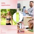 thumbnail image 3 of 24 PCS Colorful Plastic Water Bottles, 17 oz Transparent Reusable Sports Drink Bottles, Leakproof Lightweight Water Containers for Daily Hydration Travel Fitness, 3 of 7