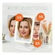 thumbnail image 5 of Espejo de Maquillaje Elegate Con Luz Led y 3 Aumentos Blanco, 5 of 7