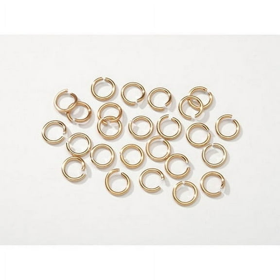Chain Maille Aluminum Jump Rings - Gold - 7.25Mm