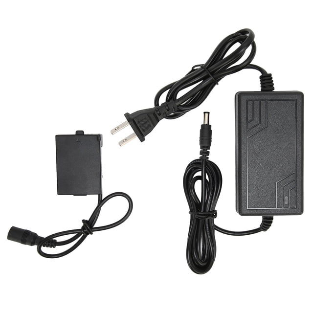 Kit de batería ficticia de decodificación completa con acoplador E10 DC con adaptador de corriente para enchufe EOS 2000D 3000D 4000D 1300D 1200D 1500D 100-240VUS