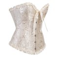 thumbnail image 2 of Qarigey Mujeres Corset Overbust Bustier Strapless Fajas Ropa Interior Ropa interior albaricoque METRO, 2 of 8