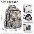 thumbnail image 4 of Garronmavis Soccer Duck School Backpack for Boys 8-12 Camo Bookbags Large Capacity School Bags with Zipper Pockets for Primary Students 17 Inch Rucksack, 4 of 7